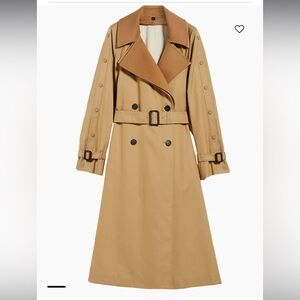 Weekend Max Mara Daphne Wool-Backed Trench Coat